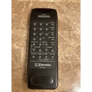 Emerson  790 390250 01 Remote Control TV CATV Model TC 1351 Tested Works